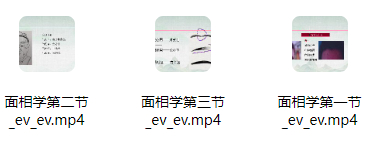 260119张仪–慧眼识人面相识人学视频3集插图