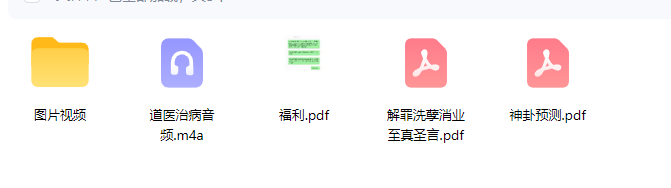 2606185 青焰 道医治病全流程 视频+文档插图1