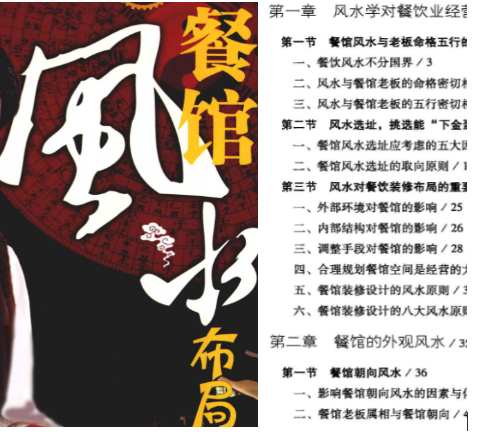 260718徐梅山《餐馆风水布局》207页插图