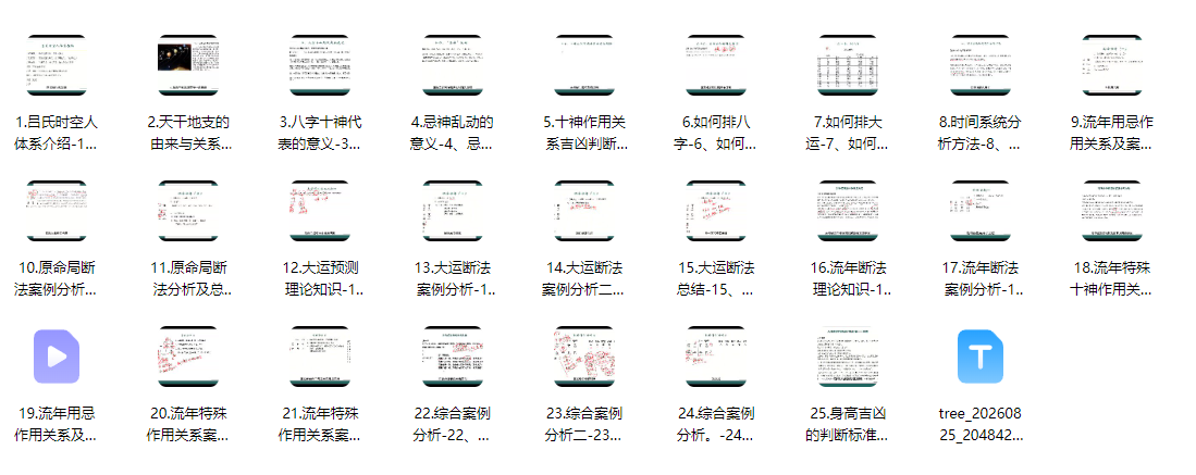 2608195高秀萍《吕氏八字命理基础课程》视频25集,每集时长1小时左右Y插图 2608195高秀萍《吕氏八字命理基础课程》视频25集,每集时长1小时左右Y插图