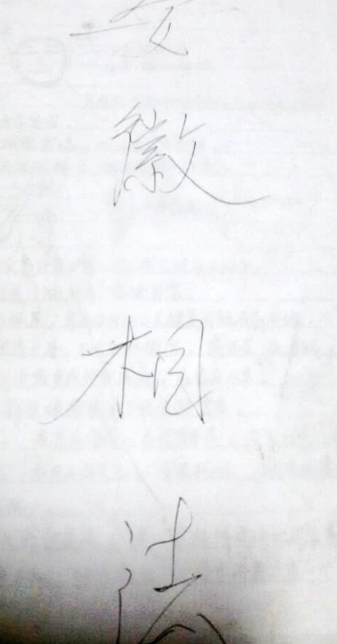 刘勇晖安徽相法笔记手抄本 51页插图