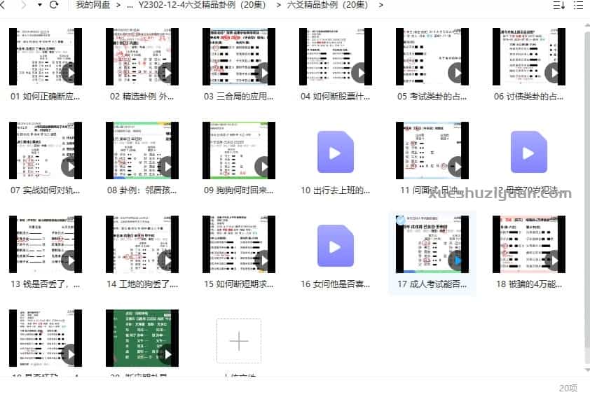安易芳  六爻精品卦例课程视频20集插图