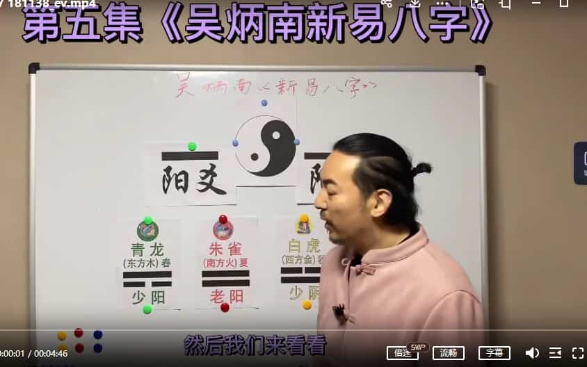 吴炳南《新易八字》66集视频 高清课程适合0基础的八字爱好者插图