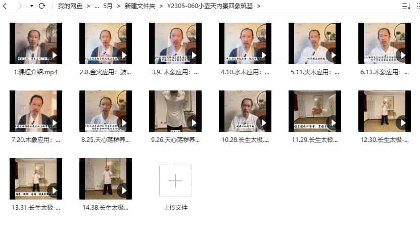 徐法昇 小壶天内景四象筑基14集视频丹道修行课程插图