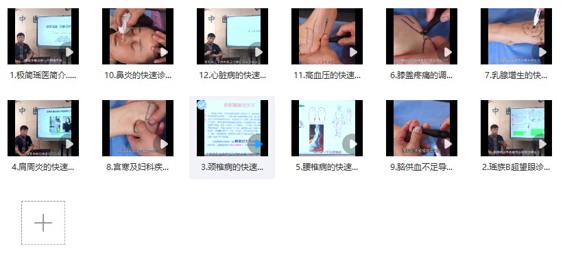 李均峰 -极简瑶医天象诊疗12集视频插图