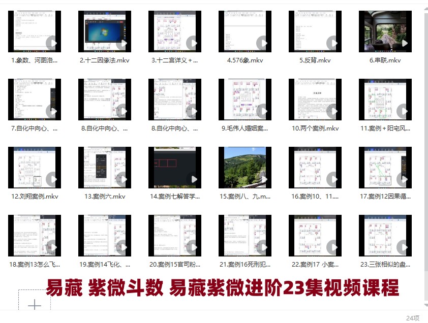 易藏 紫微斗数 易藏紫微进阶23集视频课程插图