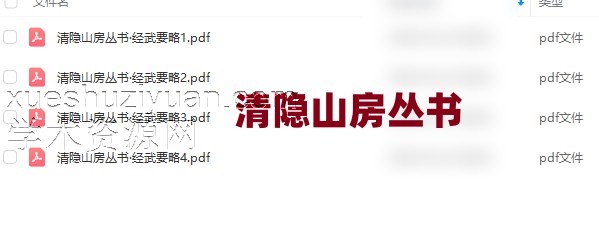 清隐山房丛书·经武要略4本PDF插图