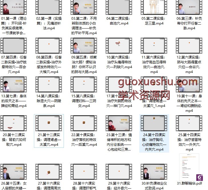 学就会的「针灸调养」基础课29+1插图