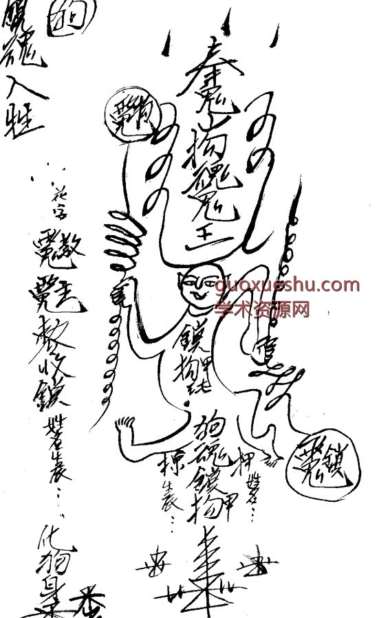 《鬼山法诀秘术》38页 明治37年插图1