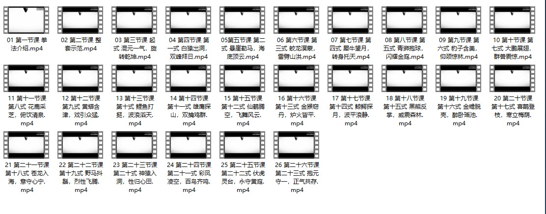 许微含《武当太乙五行拳》视频26集插图