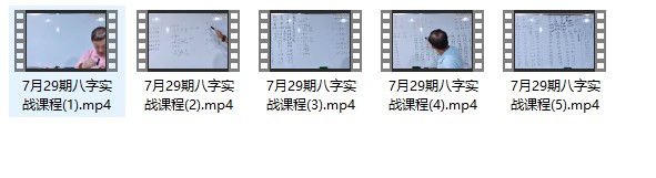 章志斌《7月29期八字实战课程》直播11个小时（台湾）插图