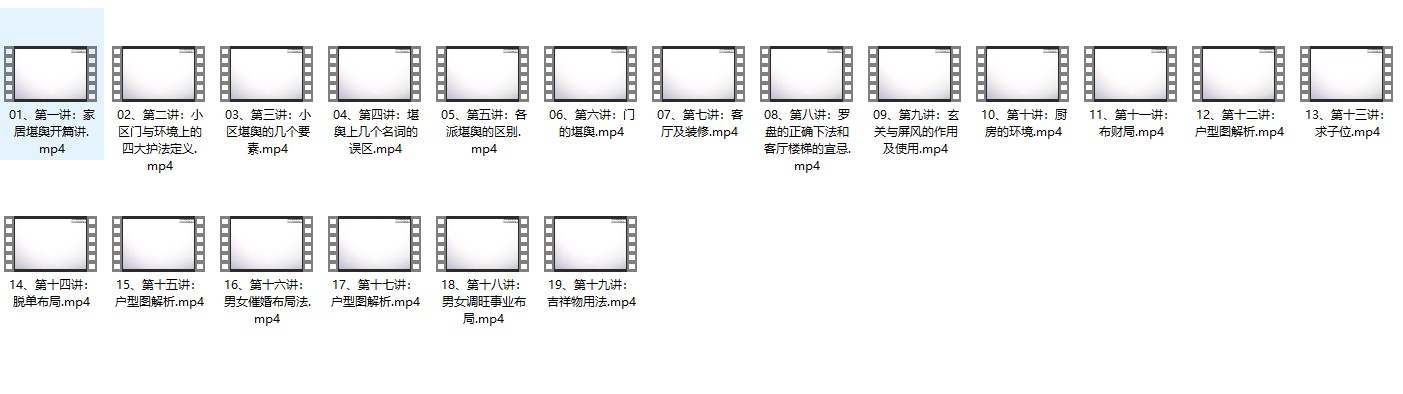 李计忠-2021年风S堪舆实战班视频19集【原版】插图