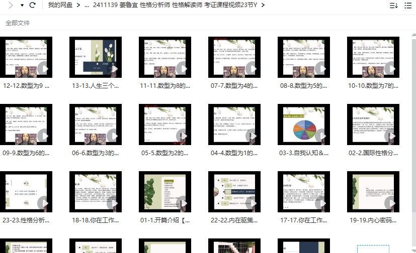 姜鲁宜 性格分析师 性格解读师 考证课程视频23节Y插图