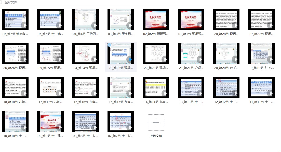 最新引进课程周栗莎《道家大六壬》视频28集插图