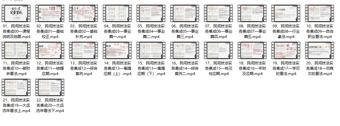 晟峰老师民间技法实务集成（职业课程）插图